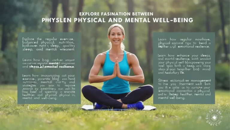 The Link Between Physical and Mental Well-Being