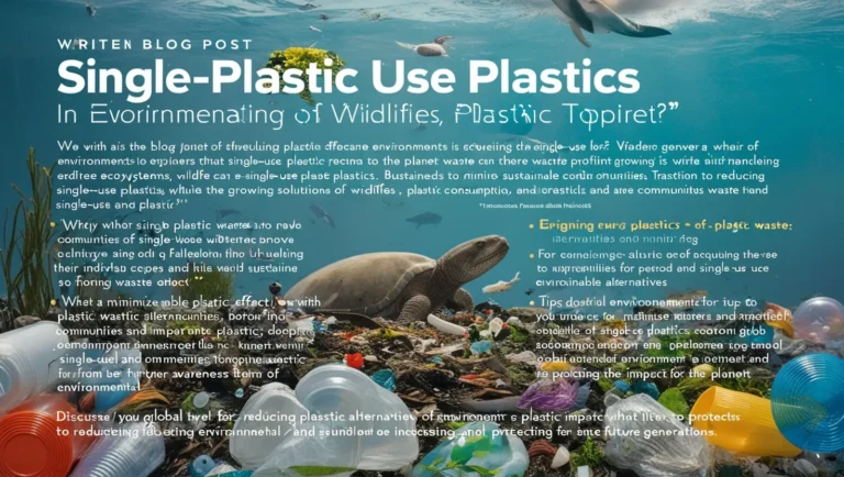 The Environmental Impact of Single-Use Plastics