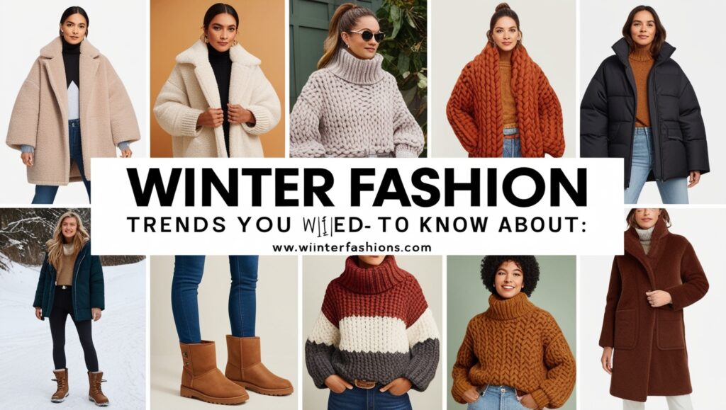 Winter Fashion Trends You Need to Know About