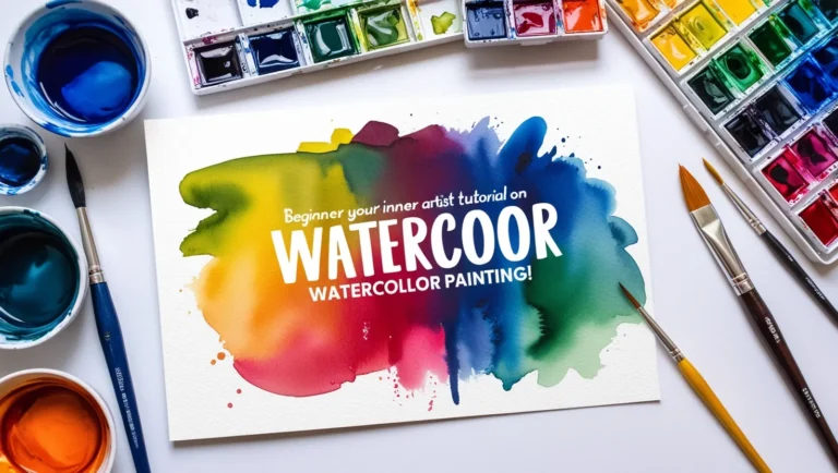 Learn to Paint with Watercolors: A Beginner’s Tutorial