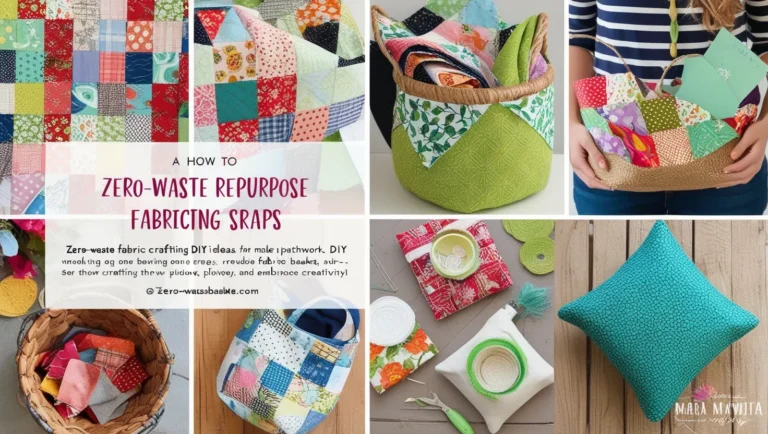 Crafting with Fabric Scraps: Ideas for Zero Waste