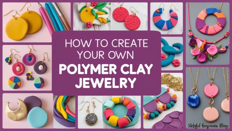 How to Create Your Own Polymer Clay Jewelry: A Step-by-Step Guide
