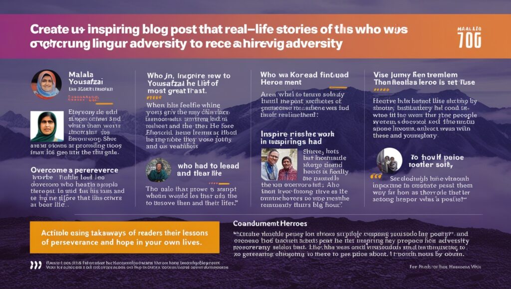 Inspirational Stories of People Overcoming Adversity