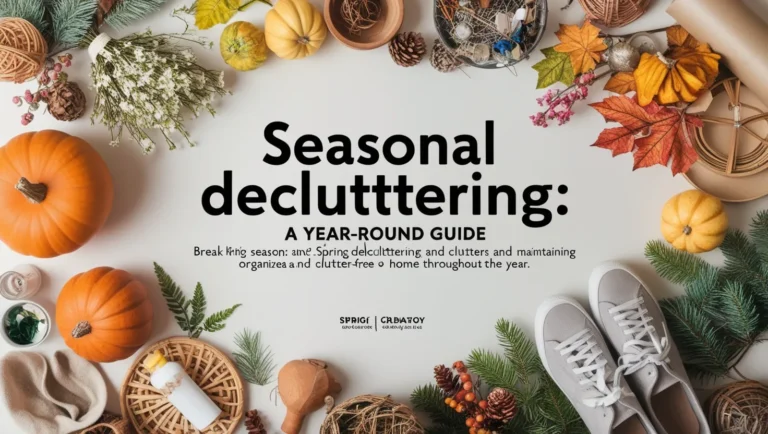 Seasonal Decluttering: A Year-Round Guide