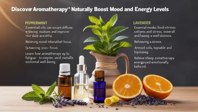 How Aromatherapy Can Boost Your Mood and Energy