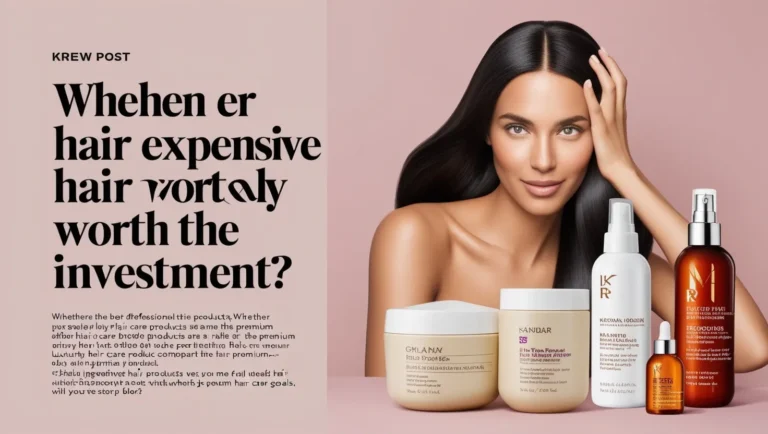 Are Expensive Hair Products Really Worth It?