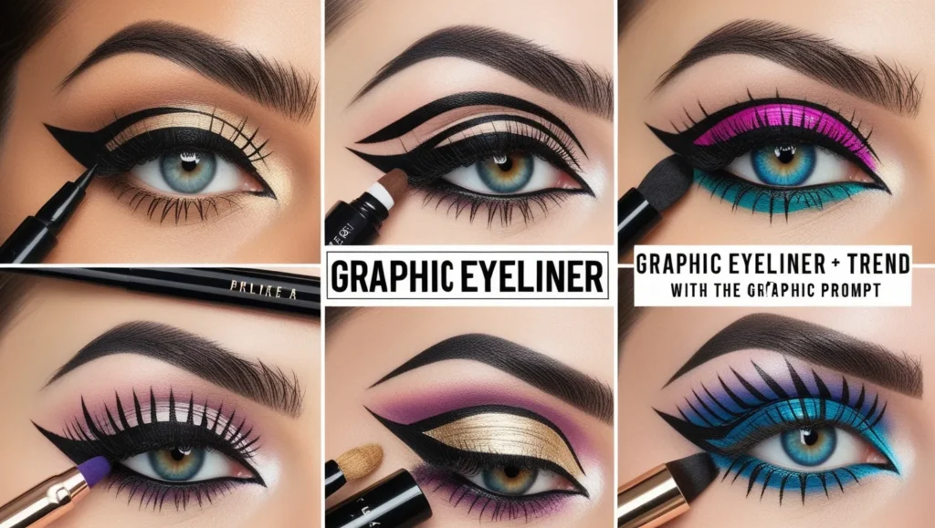 Mastering the Bold Graphic Eyeliner Trend