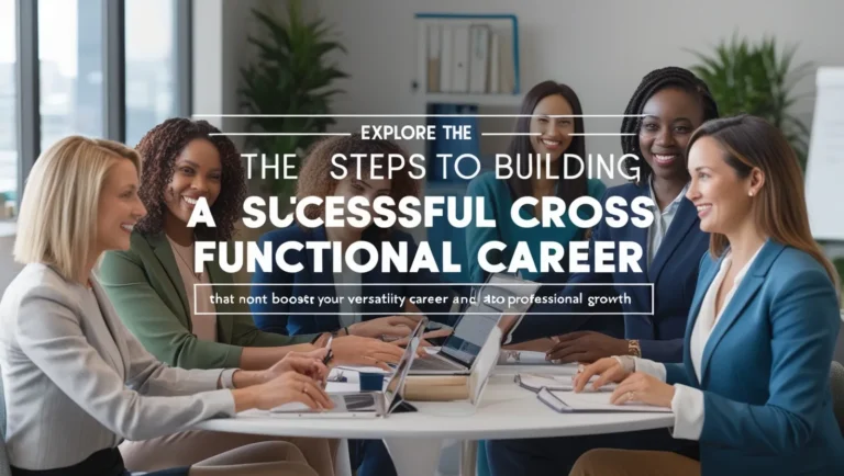 How to Build a Cross-Functional Career