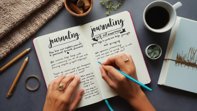 Using Journaling as a Self-Discovery Tool
