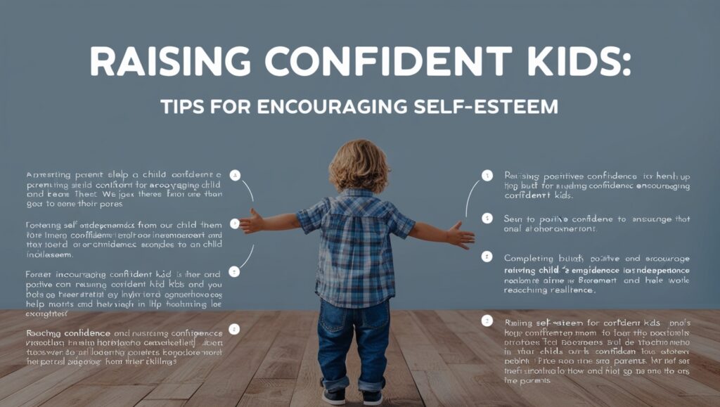 Raising Confident Kids Tips for Encouraging Self Esteem