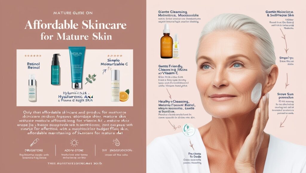 Affordable Skincare for Mature Skin