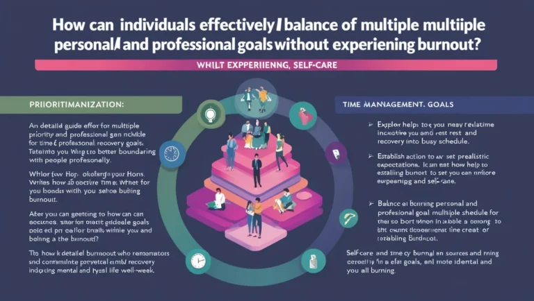How to Balance Multiple Goals Without Burning Out
