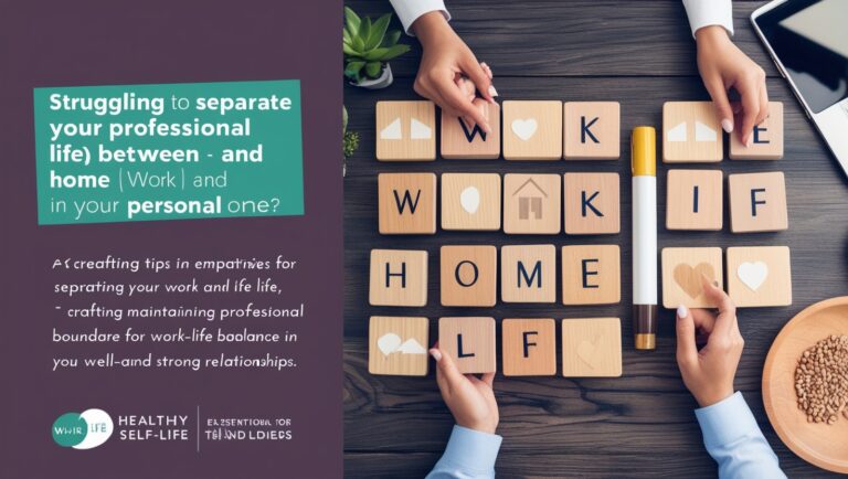 Setting Boundaries Between Work and Home