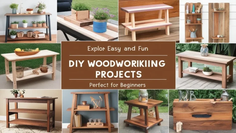 Simple Weekend Woodworking Projects for Beginners