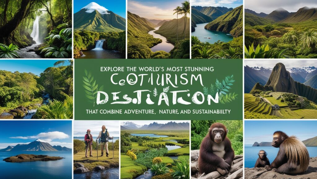 Top 5 Destinations for Eco Tourism Adventures