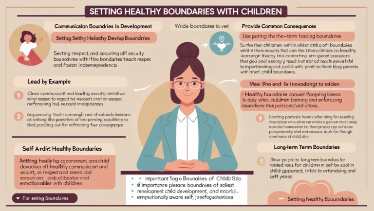 How to Set Healthy Boundaries with Your Children