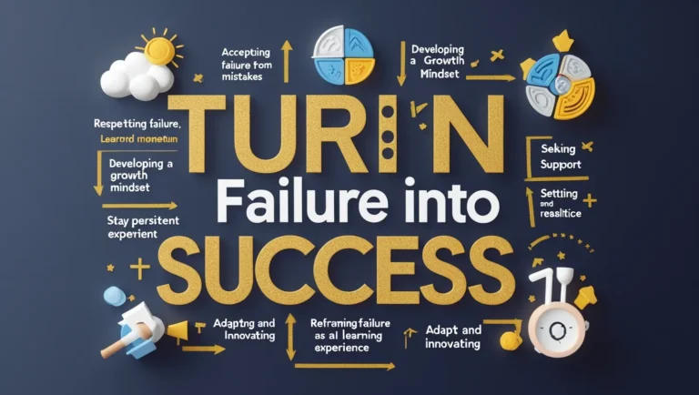 How to Turn Failure into Success: Real-Life Stories