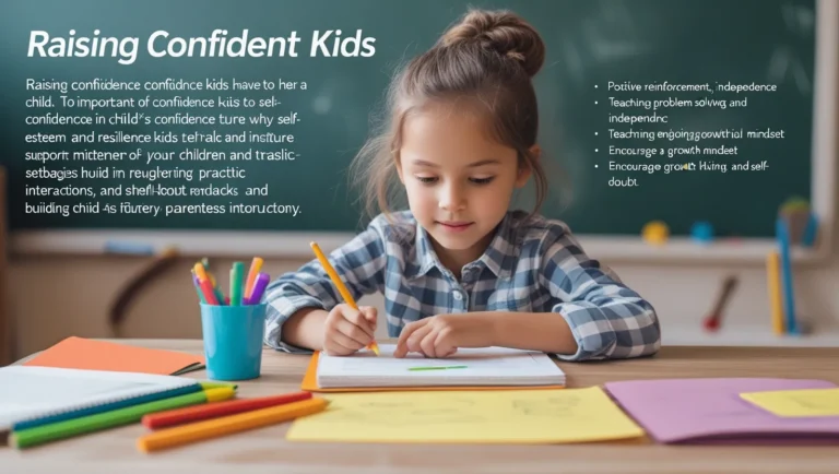 Raising Confident Kids: Positive Parenting Tips