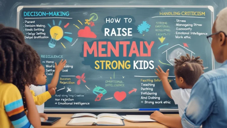 How to Raise Mentally Strong Kids