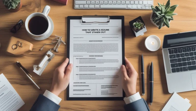 How to Write a Resume That Stands Out