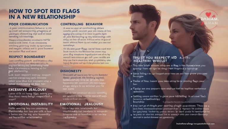 How to Spot Red Flags in a New Relationship