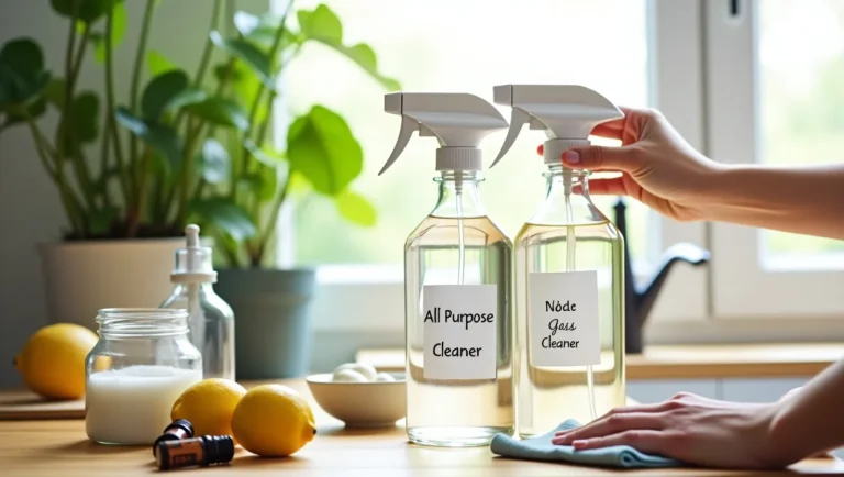 DIY Natural Cleaning Products for a Toxin-Free Home