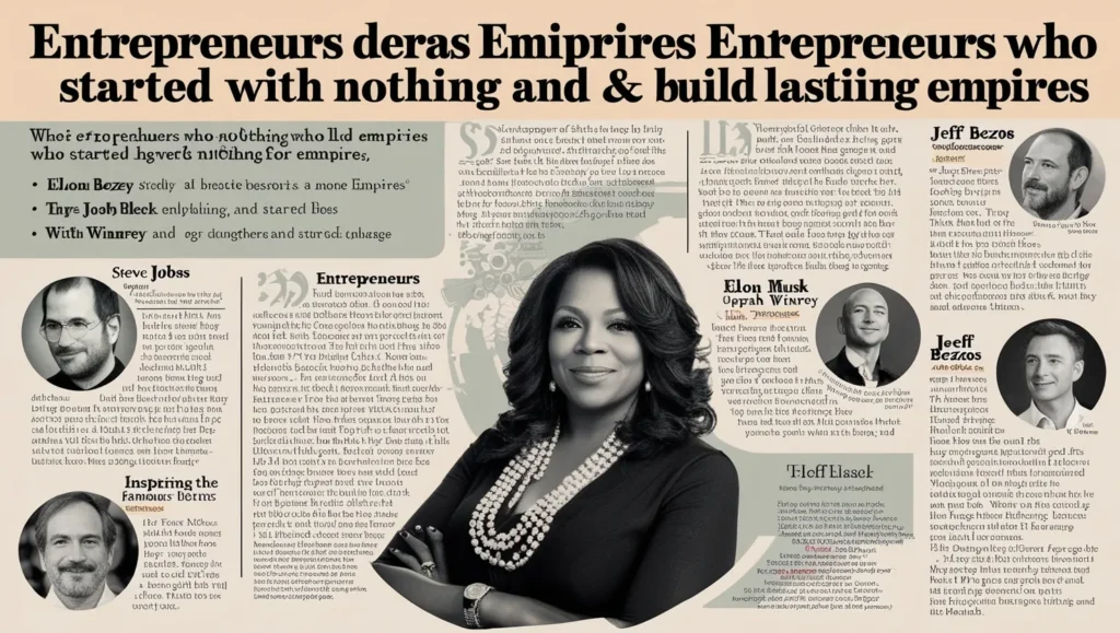 Started with Nothing and Built Empires