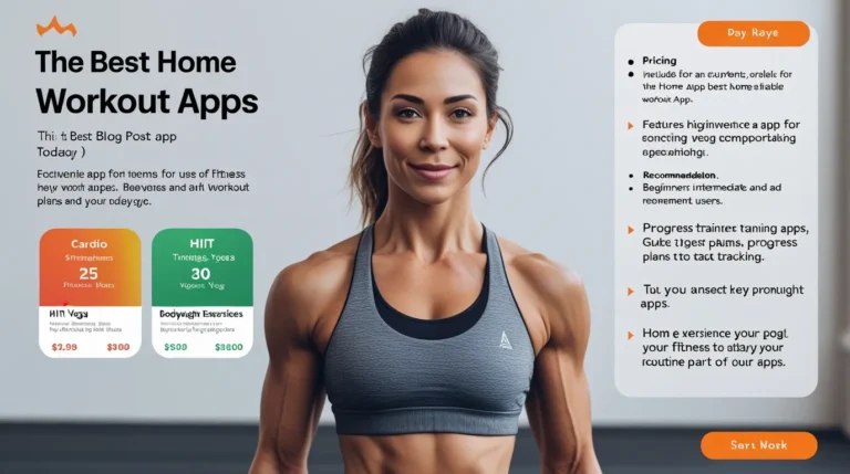 The Best Home Workout Apps for Nowadays