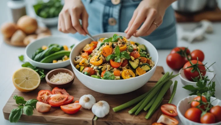 Healthy 15 Minute Meals for Busy Women