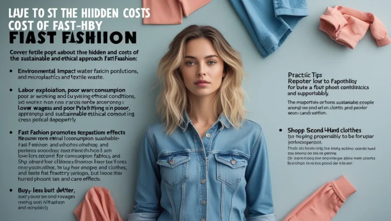 The Hidden Costs of Fast Fashion and How to Shop Responsibly