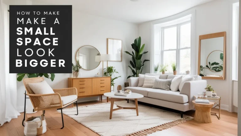 How to Make a Small Space Look Bigger