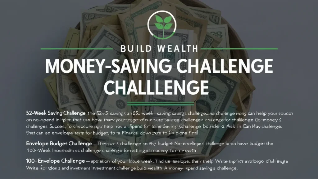 Money Saving Challenges Help You Build Wealth