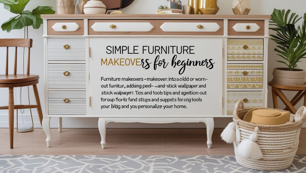 Simple Furniture Makeovers for Beginners