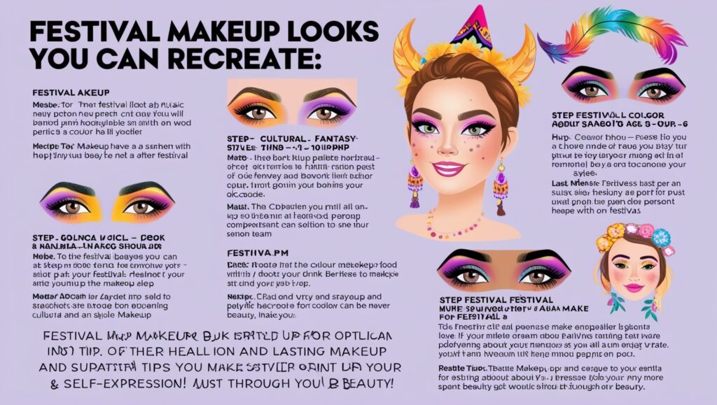 Festival Makeup Looks You Can Recreate