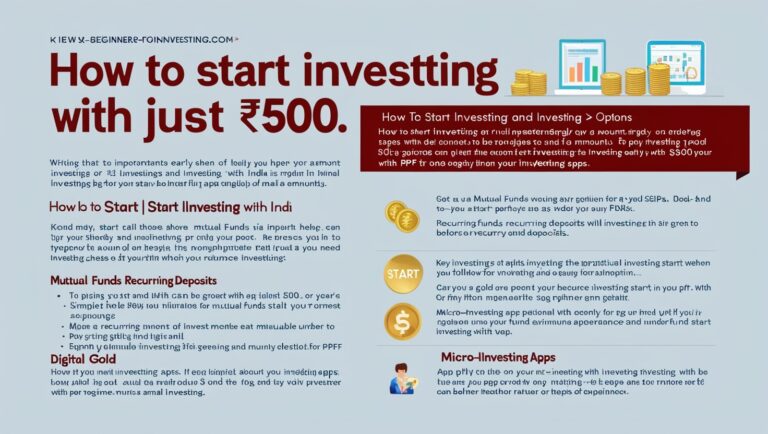How to Start Investing with Just ₹500: A Beginner’s Guide to Building Wealth
