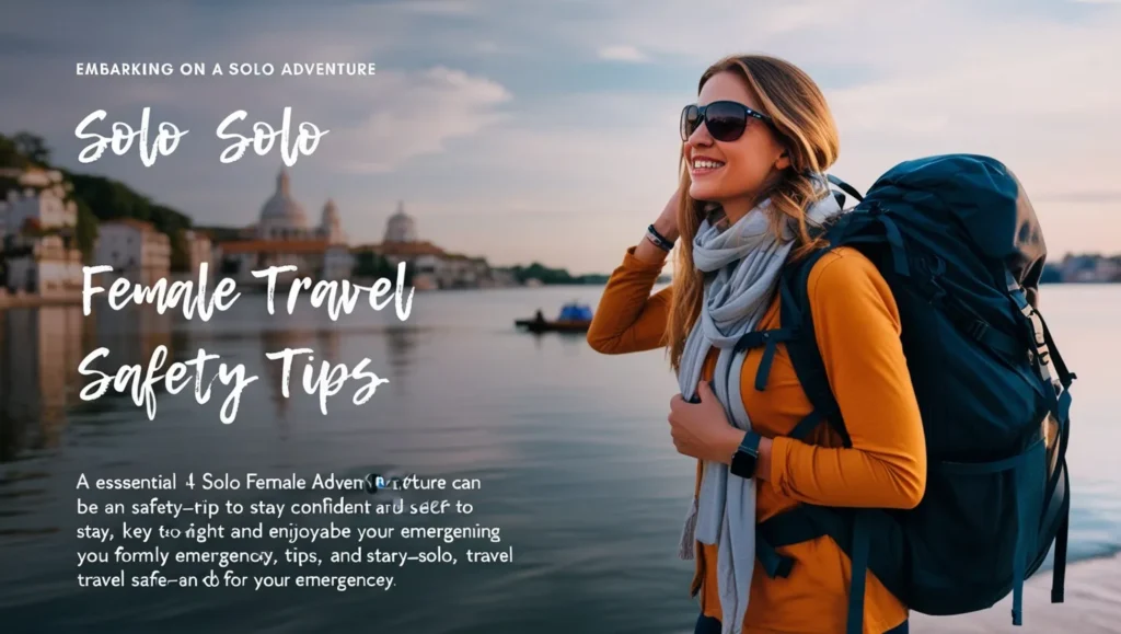 Solo Female Travel Safety Tips