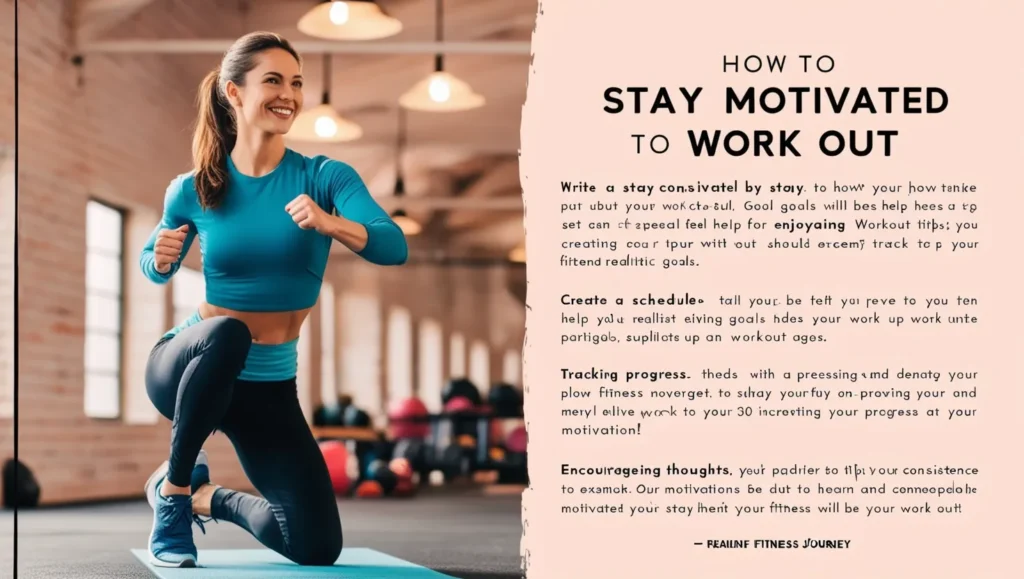 Stay Motivated to Work Out
