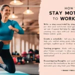 How to Stay Motivated to Work Out