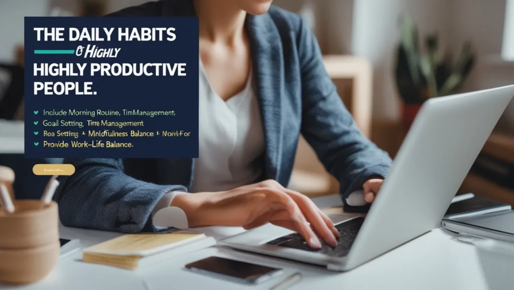 Daily Habits of Highly Productive People