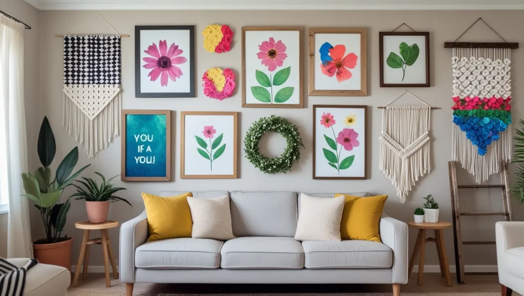 DIY Wall Art Ideas for Any Room