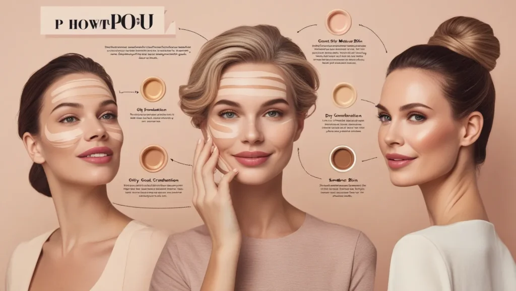 Choose the Right Foundation for Your Skin Type