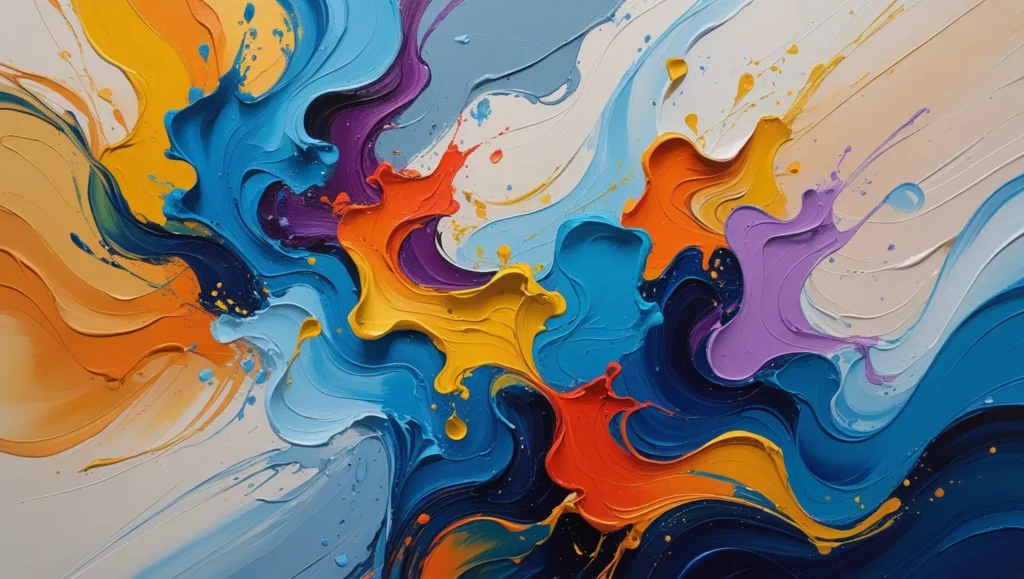 Create Stunning Abstract Paintings at Home