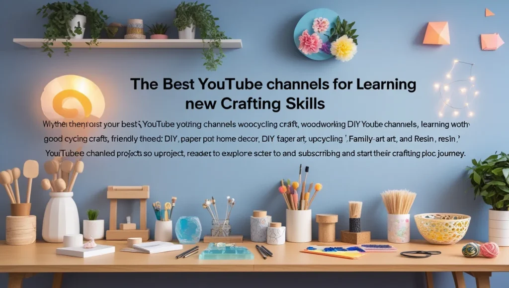 YouTube Channels for Learning New Crafting Skills