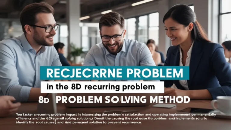 Mastering 8D Problem Solving: A Powerful Tool for Effective Root Cause Resolution