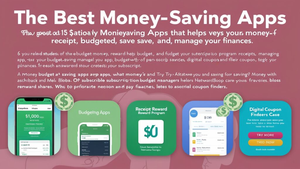 Best Money Saving Apps You Need in Your Life