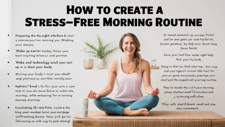 How to Create a Stress-Free Morning Routine: Start Your Day the Right Way