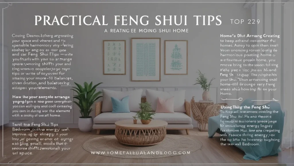 Tips for a More Harmonious Home