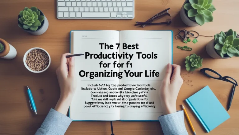 The Best Productivity Tools for Organizing Your Life