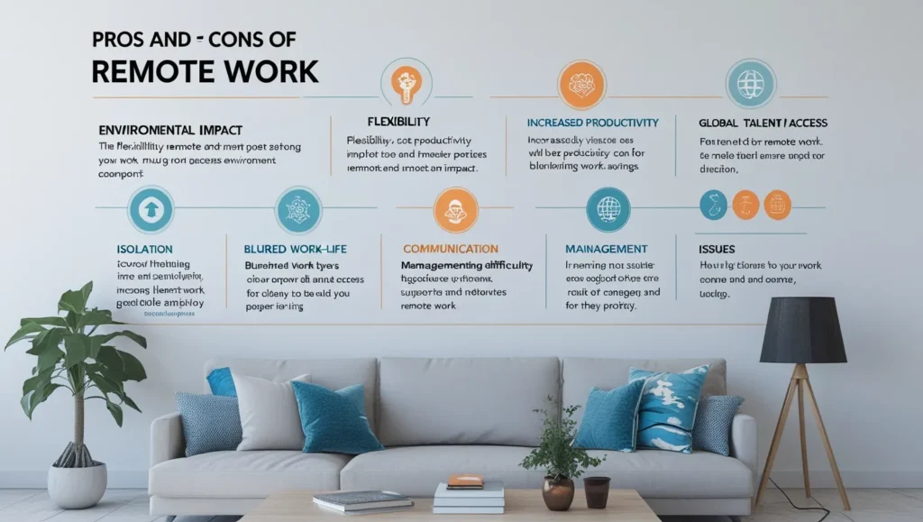 Pros and Cons of Remote Work in Nowadays