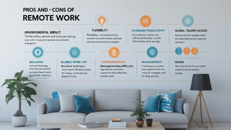 The Pros and Cons of Remote Work in Nowadays